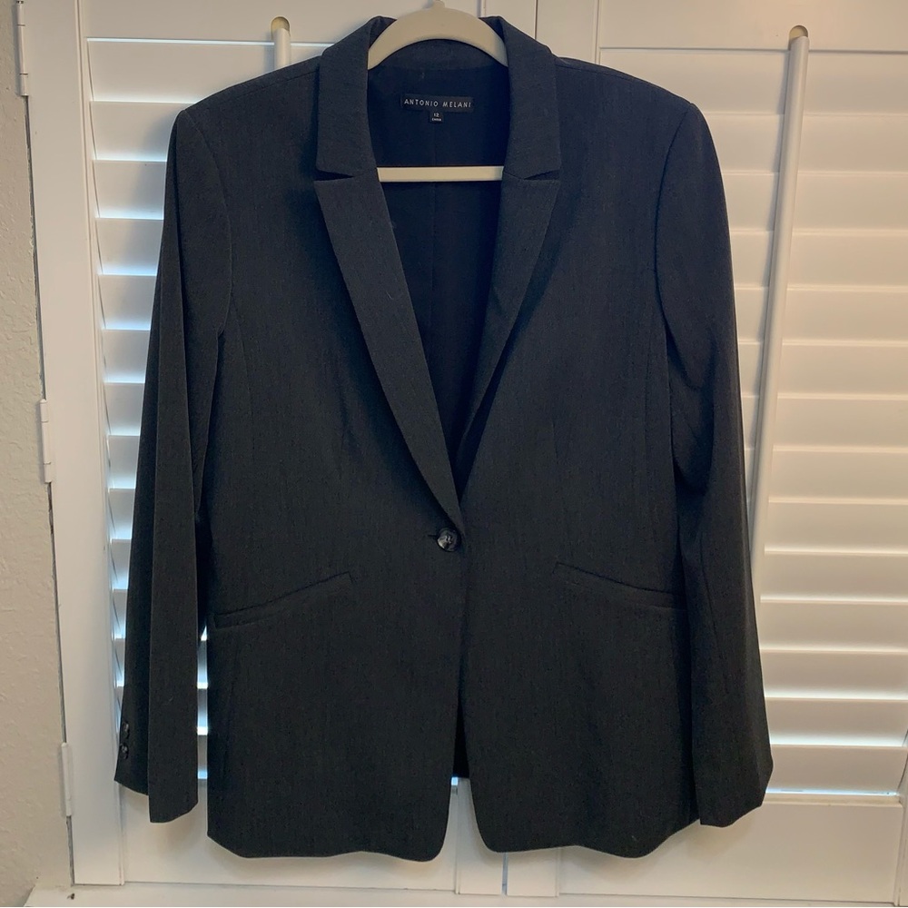 Antonio Melani Charcoal Blazer